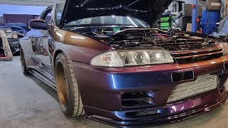 r32 skyline gtr midnight purple 3 [upl. by Elletnuahc525]