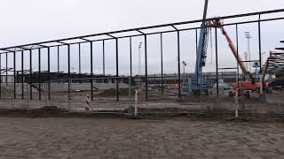 Bouw nieuwe stadion Helmond sport 17122023 made by M Willems [upl. by Lynnette]