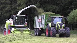 Grassilage  Krone Big M 420 Claas Jaguar 940 3x Claas Axion 850Fendt 826514 HD [upl. by Yuu925]