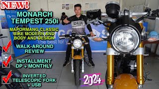 MONARCH TEMPEST 250i Malupit na Classic Bike Ang Pogi [upl. by Koralie611]