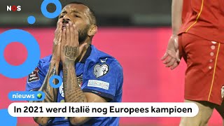 Europees kampioen Italië uitgeschakeld voor WK voetbal [upl. by Saenihp174]