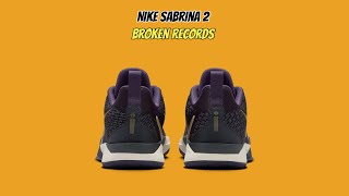 Nike Sabrina 2 Broken Records [upl. by Ugo]