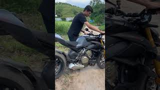 Ducati StreetFighter V4 S Exhaust Note do you like it ducati [upl. by Barbarese331]