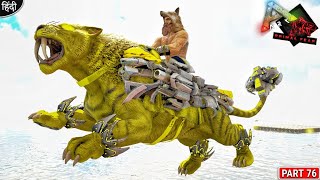 I Tamed Most Deadly Sabertooth  Mythical Armed Sabertooth 🔥🔥  ARK Primal Fear amp Mythic 76 [upl. by Warren]