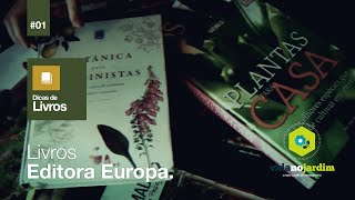 Dicas de Livros de Paisagismo 01 [upl. by Yanel800]