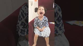 Mehhhh😂😂 comedy funny fun shortvideo cutebaby Ayra amp waniya vlogs viralreels 😂😘 [upl. by Nayd498]