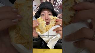 Where to get the best Korean sweet pancakes hotteok [upl. by Enixam]