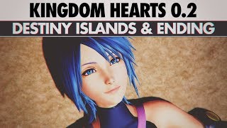 6 Destiny Islands amp Ending  KINGDOM HEARTS 02 Cutscenes wo subtitles [upl. by Ahseyi]