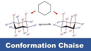 Passer une molécule en conformation chaise conformères [upl. by Myron]