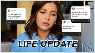 LIFE UPDATE  VAD HÄNDER MED BRÖLLOPET [upl. by Charlie]