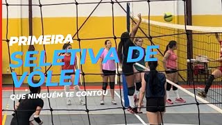 Peimeira Seletiva de Vôlei 2024 [upl. by Shalom]