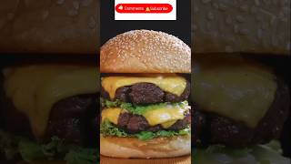 best burger🍔recipeeasy and tasty burger recipe amazing burger recipe short burger food shorts [upl. by Ahrendt]