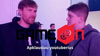 Aš kalbėjau su svarbeusedariti ir dar daugiau youtuberių Gameon2024 [upl. by Arvin]