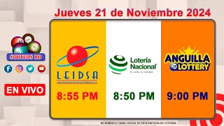 Lotería Nacional LEIDSA y Anguilla Lottery en Vivo 📺│Jueves 21 de Noviembre 2024 855 PM [upl. by Vincents624]