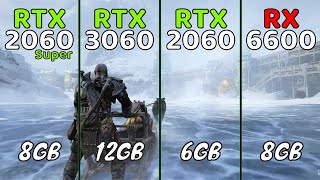 RX 6600 vs RTX 2060 vs RTX 3060 vs RTX 2060 Super  Test In 1080P amp 1440P [upl. by Urial]