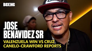 quotCanelo Is Ducking My Sonquot David Beanvidez Father On CaneloCrawford [upl. by Enelia]