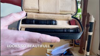 UNBOXING Moeck Rottenburgh Sopranino Recorder in Grenadilla 4107 The first impressions [upl. by Eldred421]