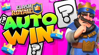 AUTO WIN in CLASH ROYALE with THIS CARD [upl. by Mcdowell417]