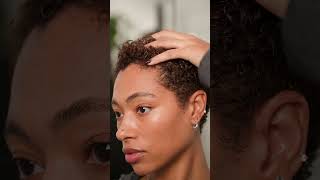 Styling a pixie cut natural hair [upl. by Vitoria]