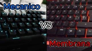 Teclado Mecánico vs Teclado Gamer de Membrana  Eyooso K620 [upl. by Davis]