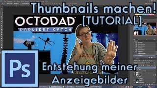 Tutorial Wie man Thumbnails erstellt  Entstehung meiner Anzeigebilder Photoshop [upl. by Lyda]