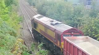 Freights at Northenden and Reddish South [upl. by Arihay354]