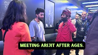 Met him after ages Went for Arijit Singh Live in UK  Life in UK Vlogs [upl. by Atined825]