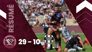 UBB  Brive  le résumé du match [upl. by Eizzil]