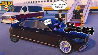 Roblox Taxi Boss Funny Moments [upl. by Sible]