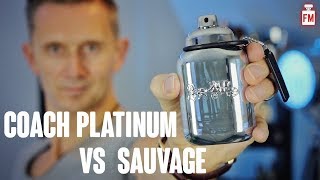 Coach Platinum vs Dior Sauvage  Review [upl. by Sigismundo768]