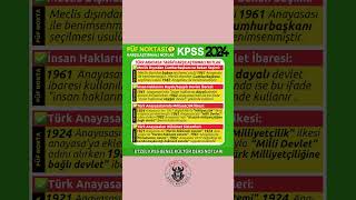 1982 Anayasasını Tanıyalım  kpss kpssönlisans kpssvatandaşlık shorts reels kpss2024 kesfet [upl. by Yanej208]