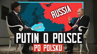 Wywiad PUTINA PO POLSKU  zaatakujemy jak POLSKA nam ZAGROZIquot [upl. by Ribaj]