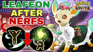 How does Solar Blade Leafeon feel after the Nerfs  Pokemon Unite [upl. by Holder]