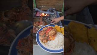 Comida Dominicana del Campo Mariscada campesina en el fogón comida food [upl. by Brothers]