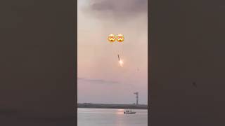 🤯🚀 SpaceX Rocket landing on Tower unreal epic awesome spacex interstellar elonmusk tesla wow [upl. by Siravaj490]