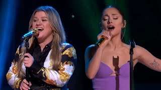 Ariana Grande and Kelly Clarkson SING Britney Spears Celine Dion and More Pop Classics [upl. by Lada933]