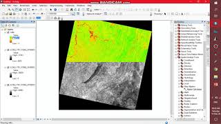 Calculate NDVI from Landsat 8 Image I Classify NDVI Range in ArcGIS [upl. by Anairuy]