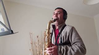 Deck The Halls  Arr Tim Curd play Tenor Saxophone [upl. by Cyna]