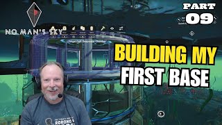 Building My First Base Renfail Plays No Mans Sky  Part 9 [upl. by Zipah]