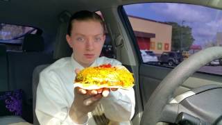 Del Taco Soft Taco  Food Review [upl. by Idissac709]