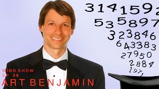 Nelson Dellis MIND SHOW  Art Benjamin  Mathemagician [upl. by Suillenroc]