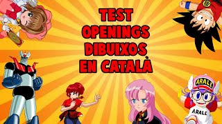 Test Openings anime i dibuixos en català [upl. by Anitsirhk590]