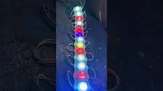 RGB LED lights shortvideo diy howto [upl. by Simdars]