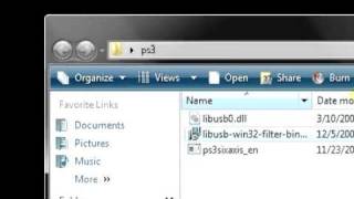 PS3 Controller on Vista 32 bit x86 [upl. by Mona]