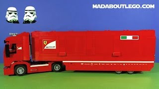 LEGO Scuderia Ferrari Truck amp F14 T 75913 [upl. by Eon2]