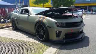 Chevrolet Camaro SS Supercharged Whipple Performance ZL1 Tuningkultur Germany 2015 Mannheim 20 [upl. by Auqenehs]