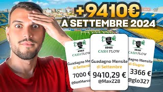 Matched Betting i GUADAGNI di Settembre 2024 [upl. by Attezi]