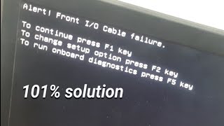 How to fix Front IO cable failure [upl. by Eenolem989]