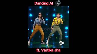 Shocking dance by AI 😮😮 ft Vartika Jha ai dance bollywood viral fyp india trending [upl. by Haslett]