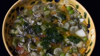 Recette  soupe au pistou [upl. by Bertrando251]